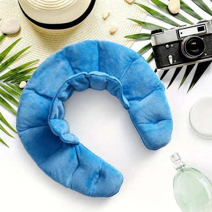 Weighted hot cold neck and shoulder wrap herbal aromatherapy