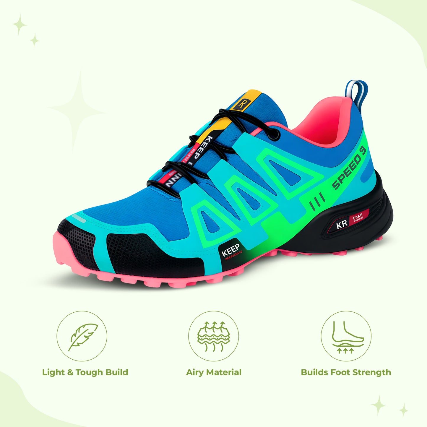 Unisex everyday walking comfort shoes