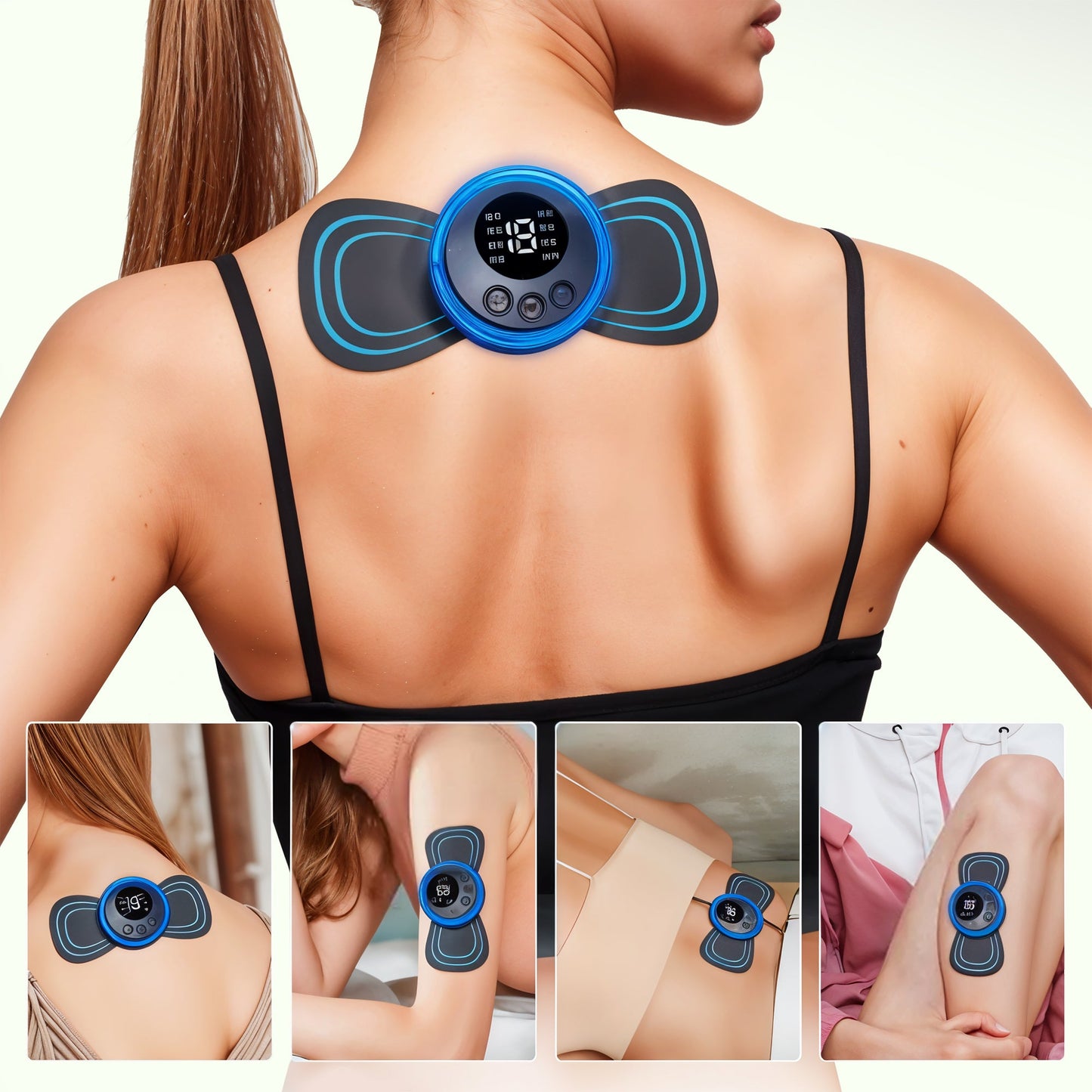 Wireless TENS full-body massager pulse pad