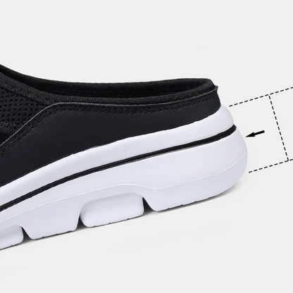 Unisex slip-on sports shoes flexible sole