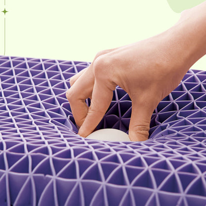 Orthopedic pectin pillow ergonomic support for sleep
