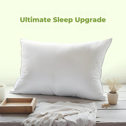 Luxury hotel bed down alternative cooling pillow