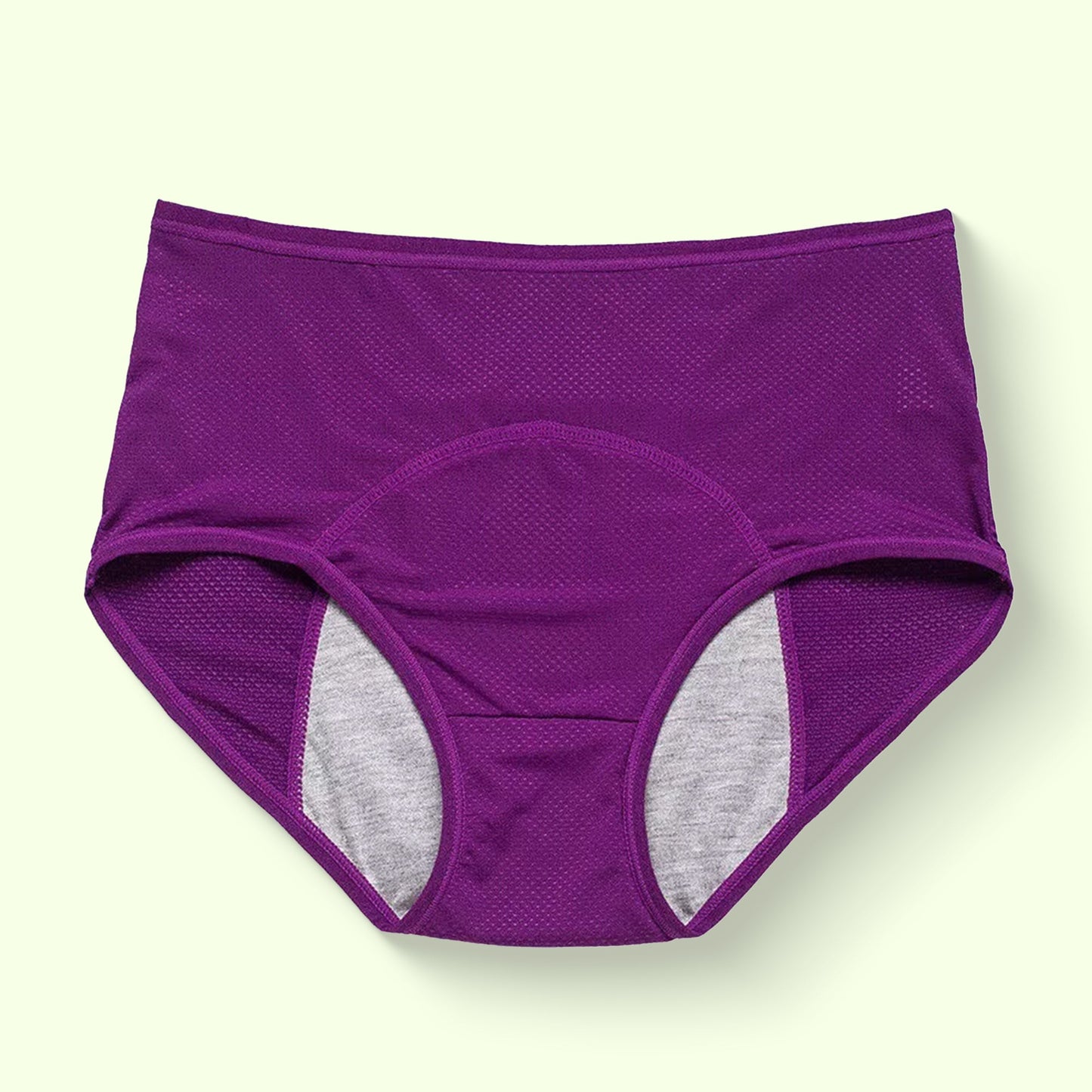 Leakproof high-waisted period panties reusable underwear