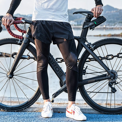 Compression leg sleeve calf and knee support