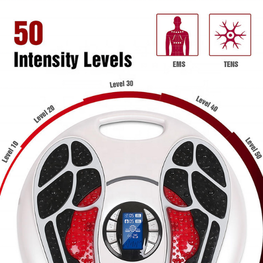 Premium TENS EMS foot circulation stimulator electric massager