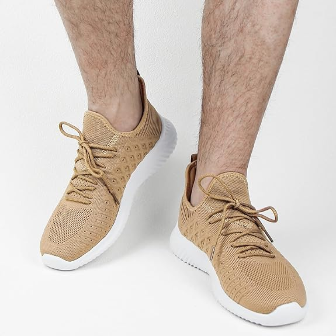 Height-boosting sneakers all-day comfort and support