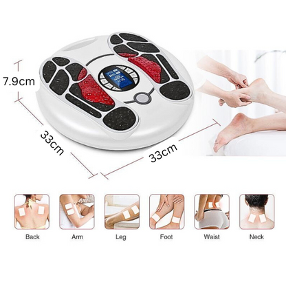 Premium TENS EMS foot circulation stimulator electric massager