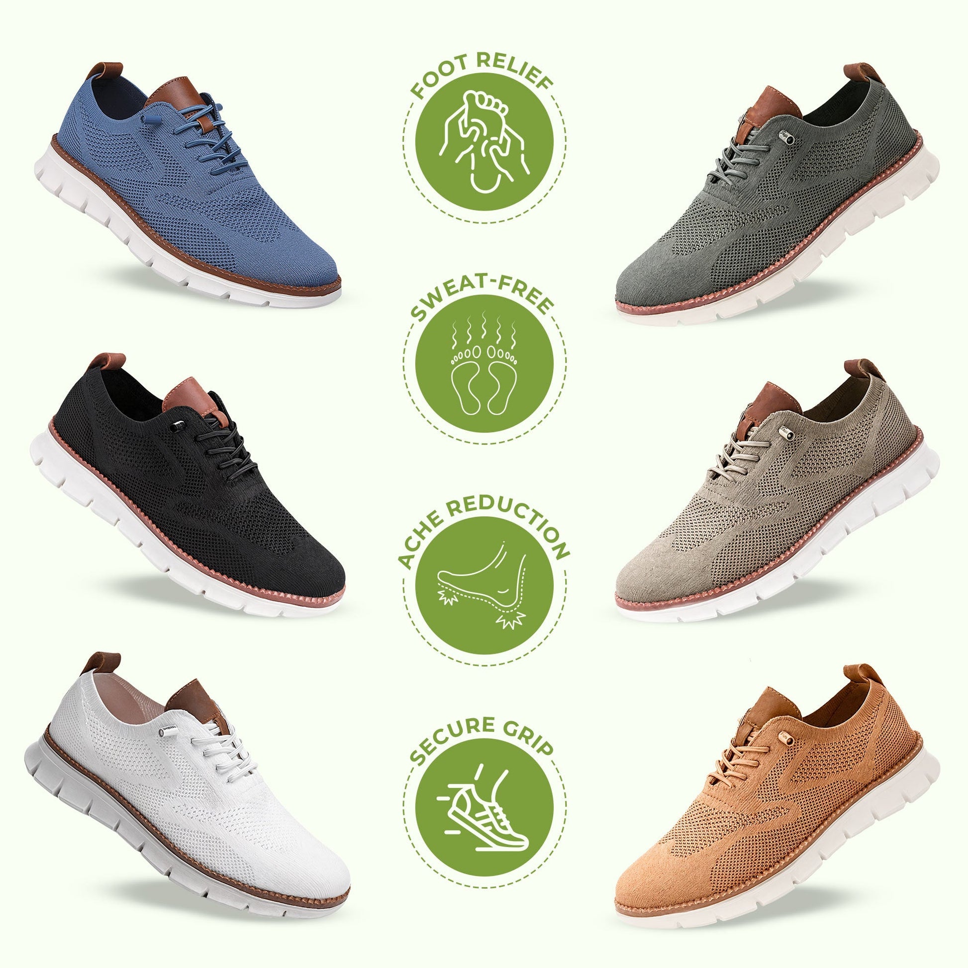 Men's urban comfort shoes ultra-comfortable breathable