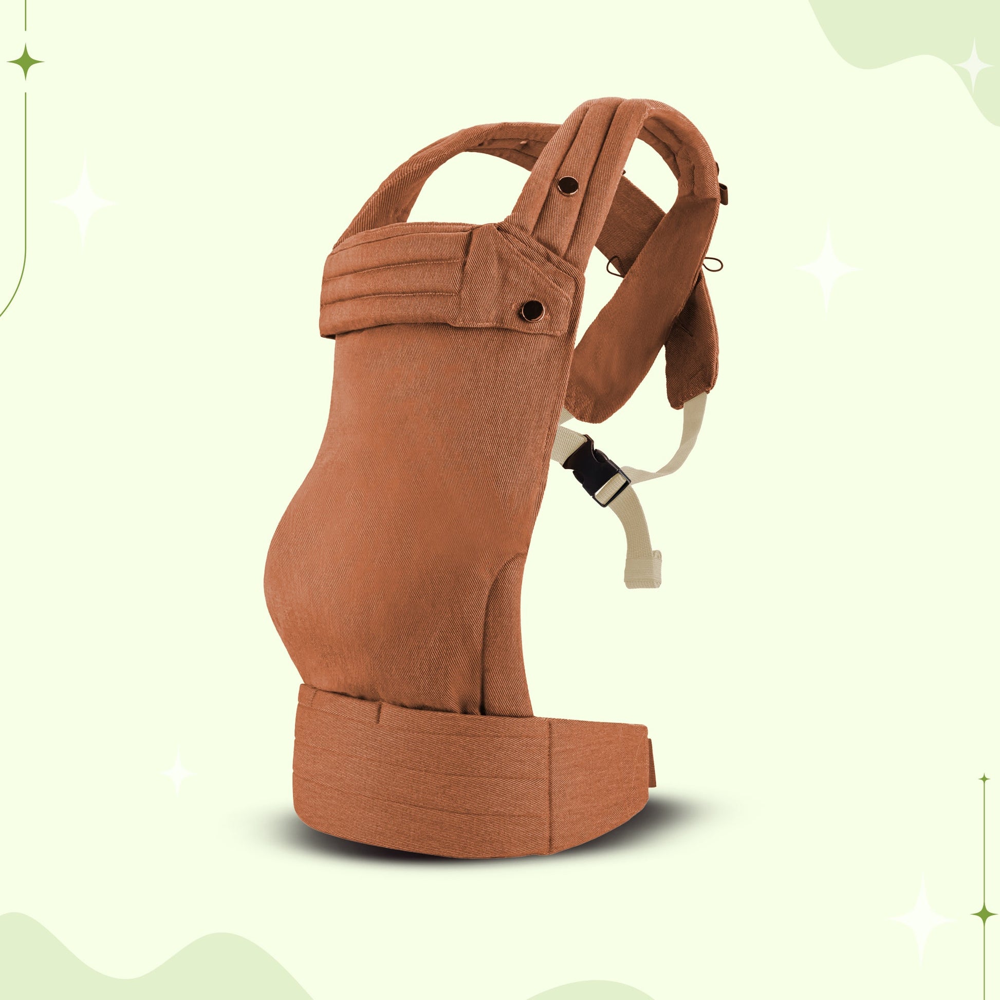 Classic ergonomic baby carrier for newborn to toddler