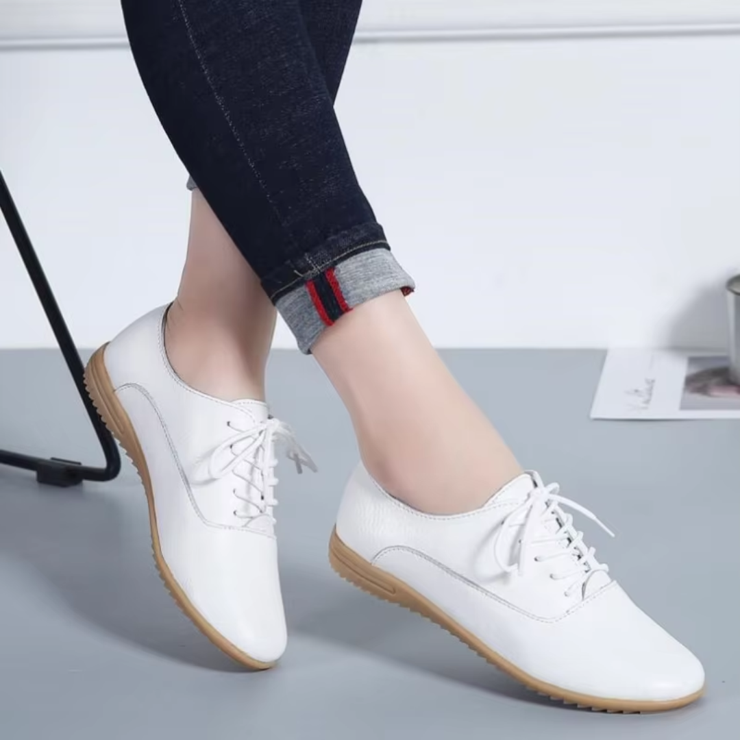 Women's casual flat shoes effortless style with support
