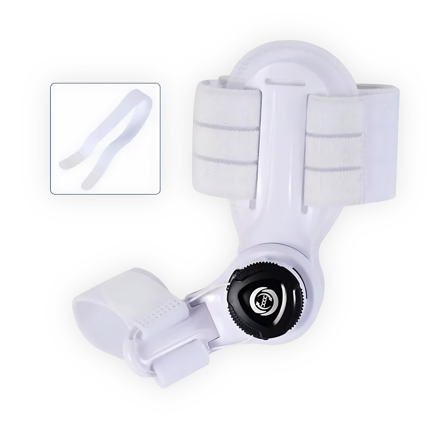 Adjustable orthopedic bunion corrector toe realignment splint