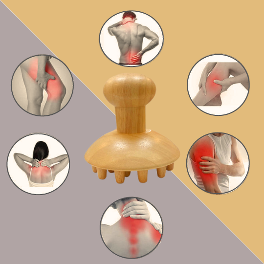 Professional wood therapy massage tool set for body sculpting maderoterapia