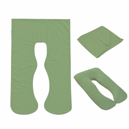 Soft full body pillowcase replacement cover for body pillows