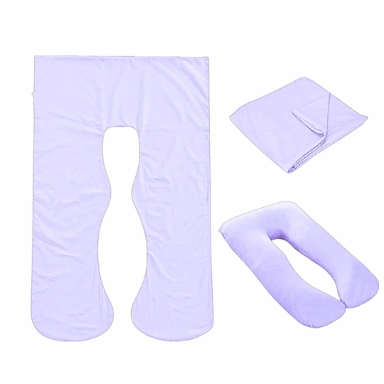 Soft full body pillowcase replacement cover for body pillows