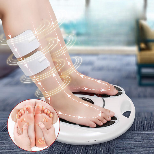 Premium TENS EMS foot circulation stimulator electric massager