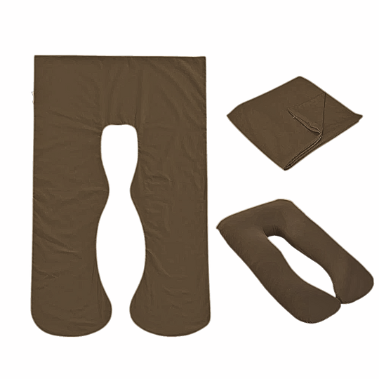 Soft full body pillowcase replacement cover for body pillows