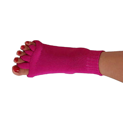 Five-toe alignment stretch socks for bunions, hammer toes and plantar fasciitis