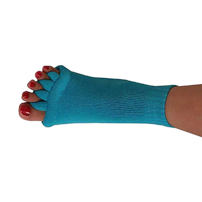 Five-toe alignment stretch socks for bunions, hammer toes and plantar fasciitis