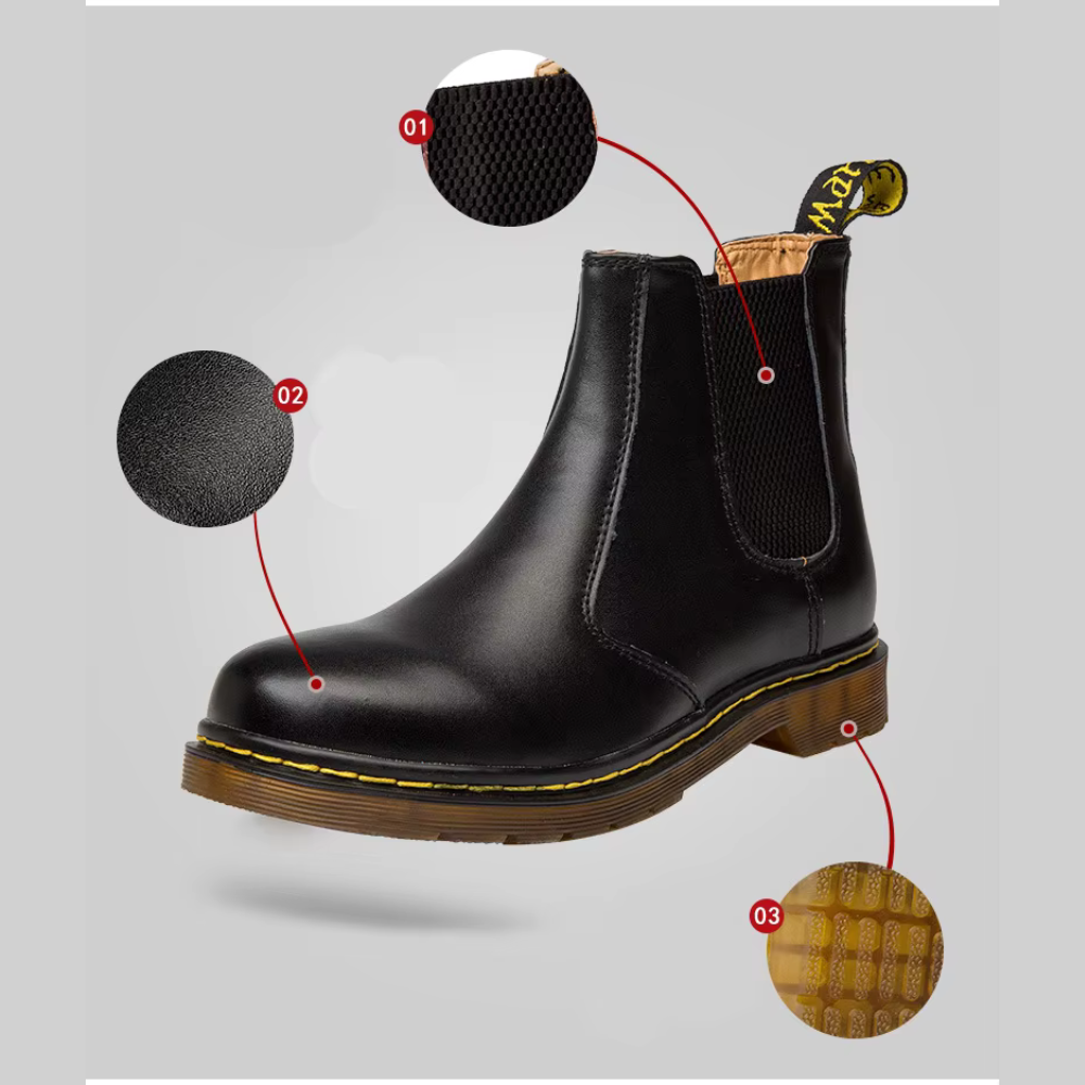 Unisex luxury Chelsea boots stable everyday elegance