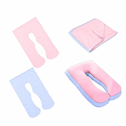Soft full body pillowcase replacement cover for body pillows