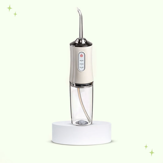 Electric water flosser dental pick for plaque and gum care