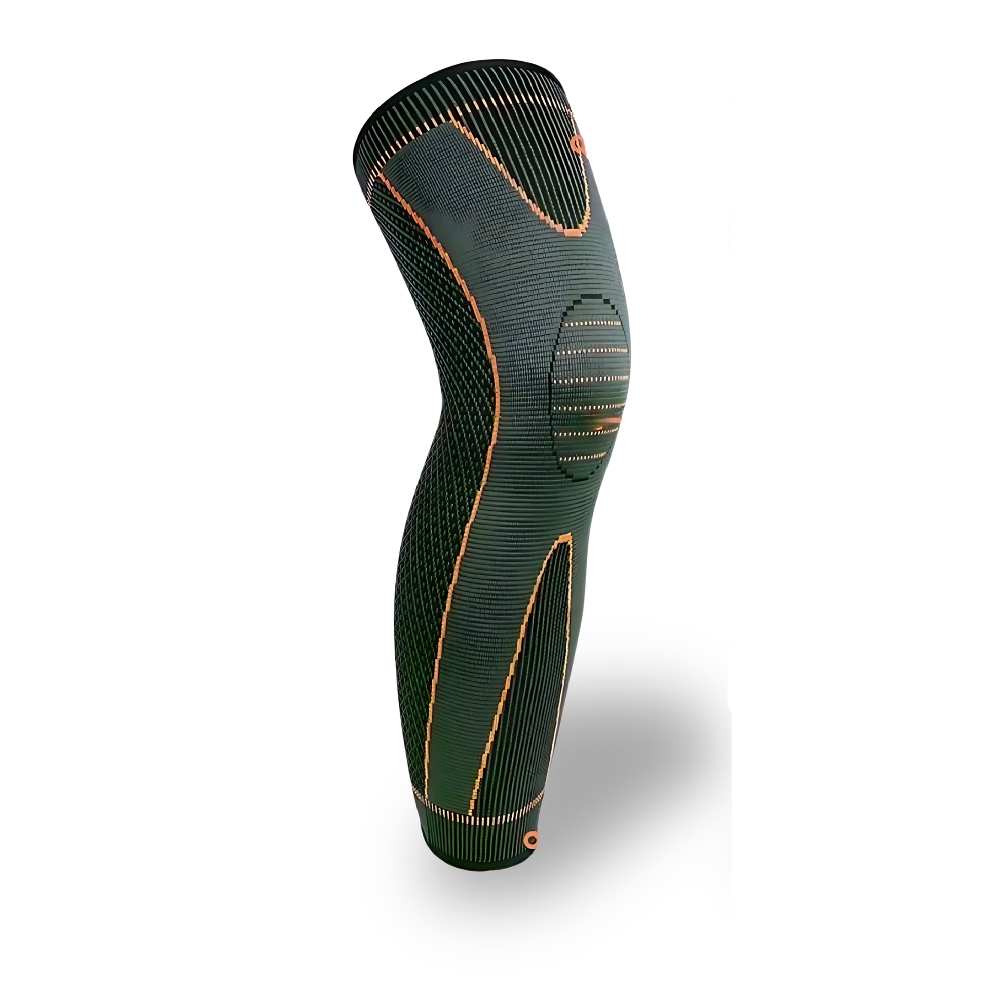 Knee support compression sleeve for arthritis and runner's knee