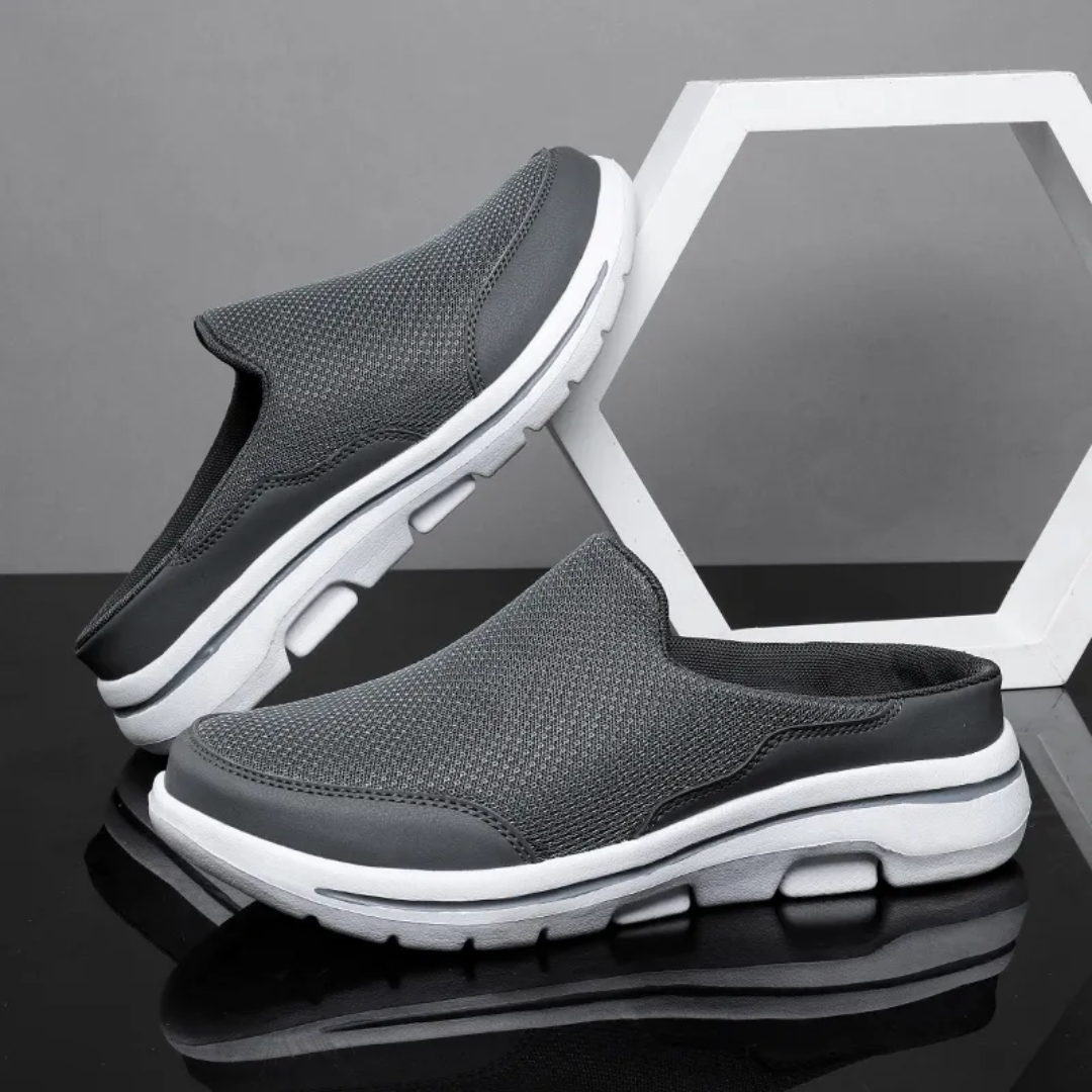 Unisex slip-on sports shoes flexible sole