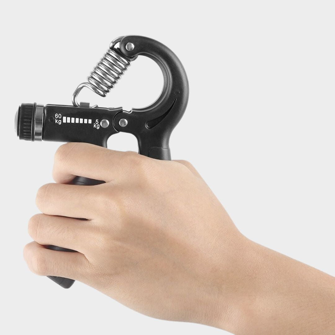 Adjustable 10-60kg hand gripper grip strength trainer