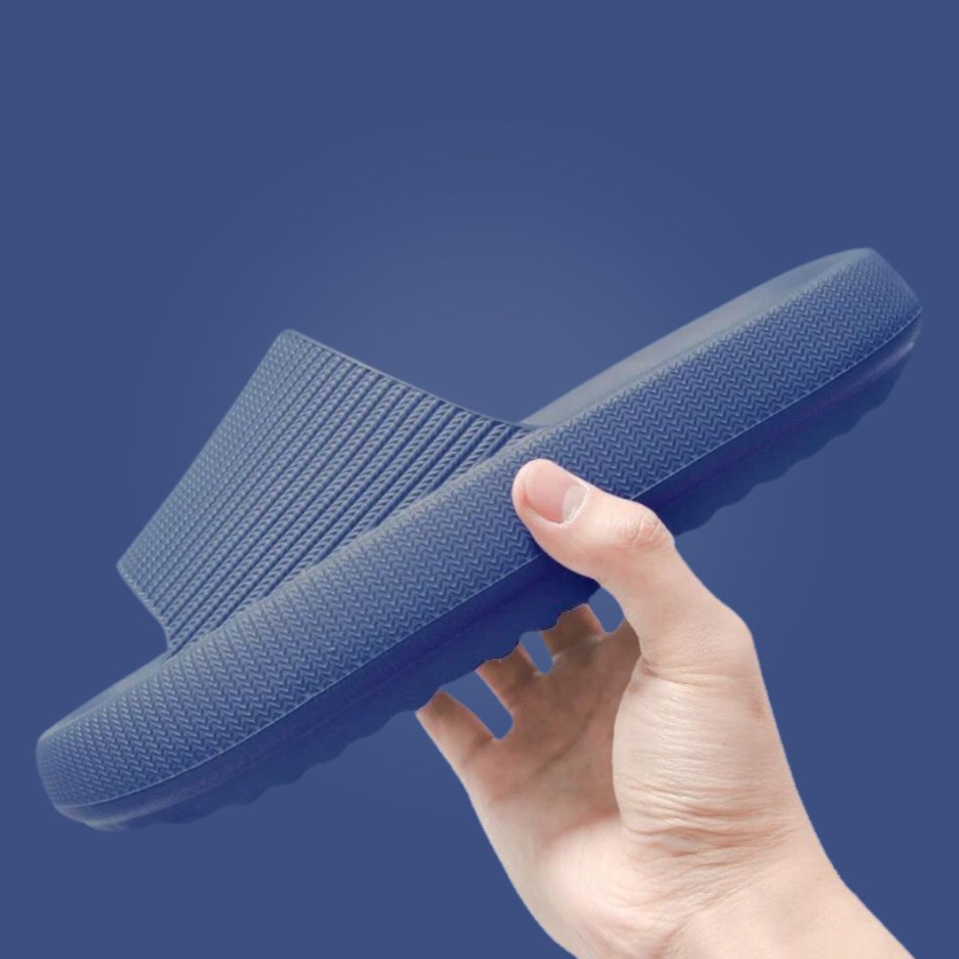 Orthopedic cloud slides extra thick cushion recovery sandals for plantar fasciitis