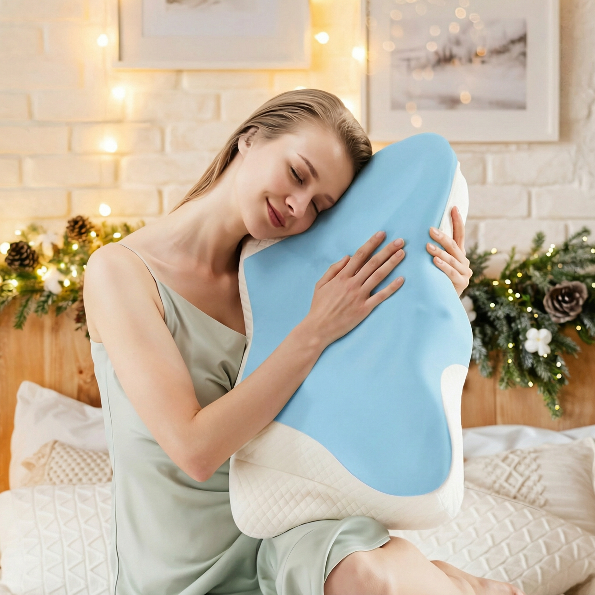 Butterfly memory foam neck pillow 2.0 upgraded design