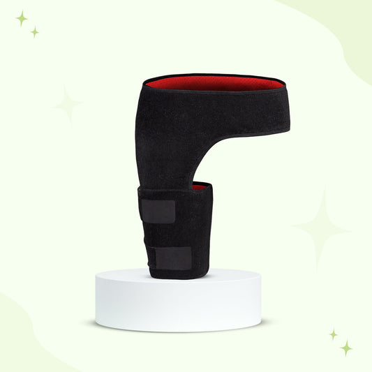 Hip support compression belt SI joint stabilization