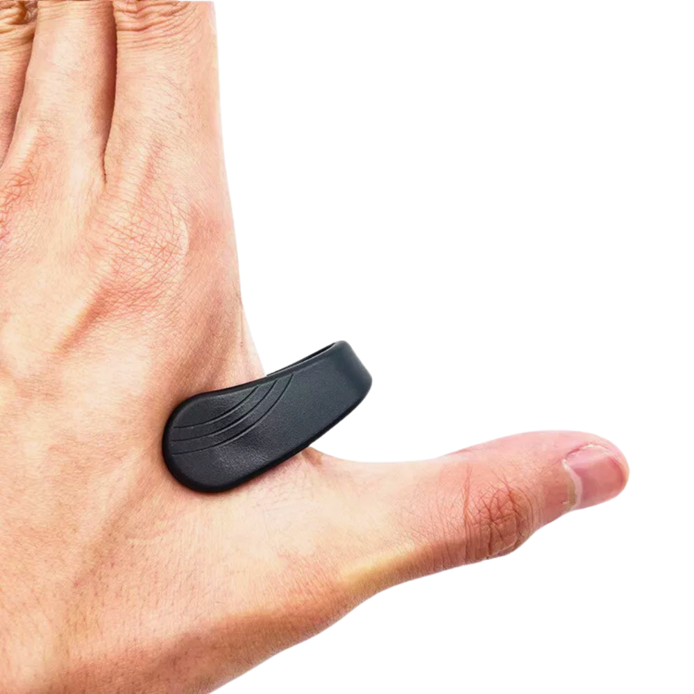 Wearable LI4 acupressure migraine relief clip for tension headaches