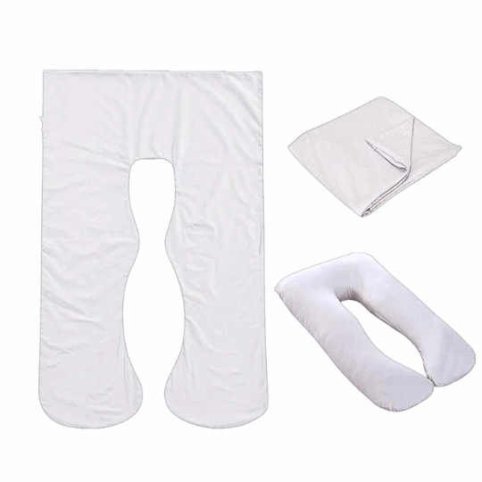 Soft full body pillowcase replacement cover for body pillows