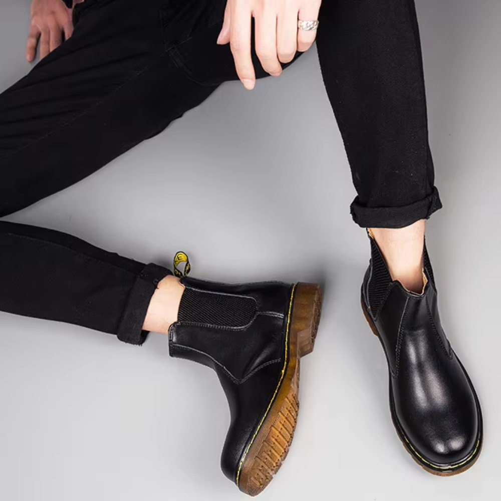Unisex luxury Chelsea boots stable everyday elegance