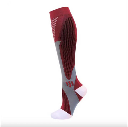 LegEase 20-30mmHg knee-high compression socks pair