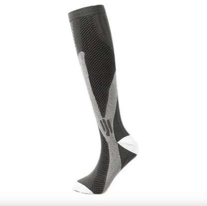 LegEase 20-30mmHg knee-high compression socks pair