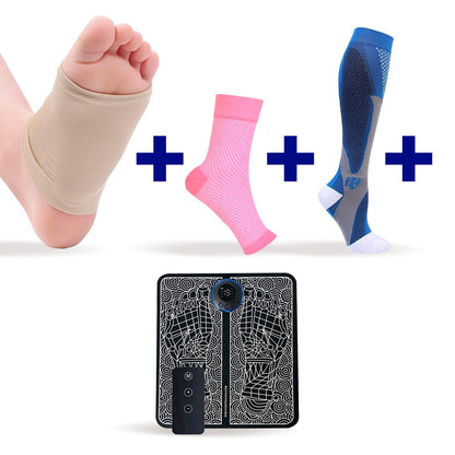 Ultimate foot pain relief pack bundle for plantar fasciitis