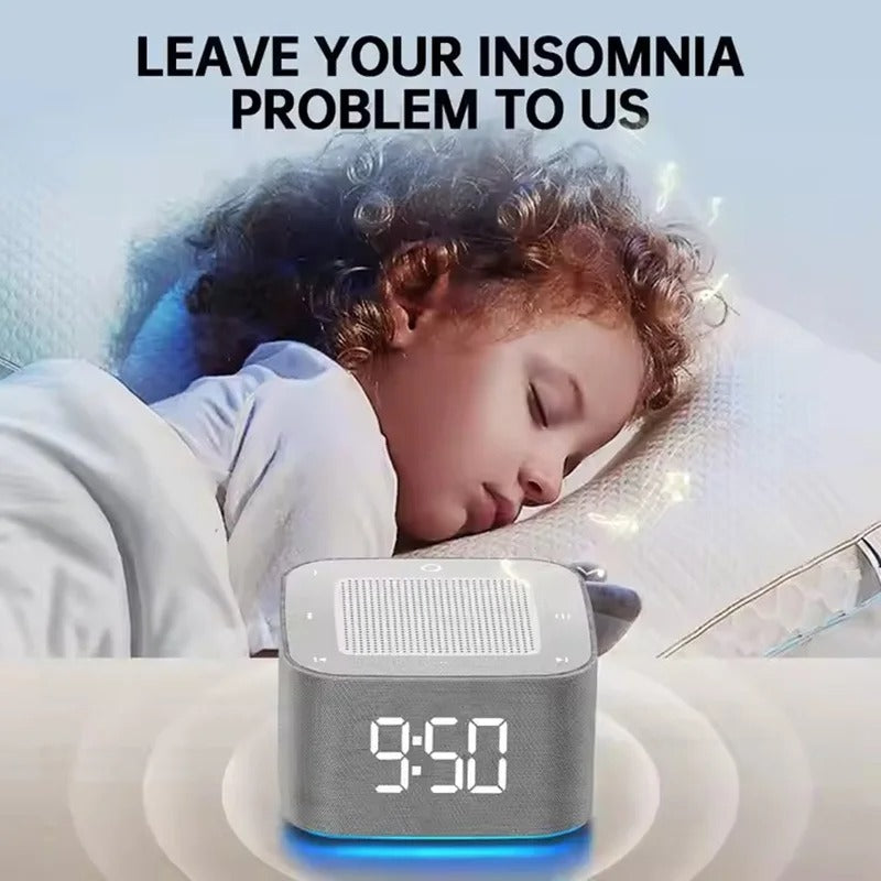 Smart white noise machine adjustable sound therapy