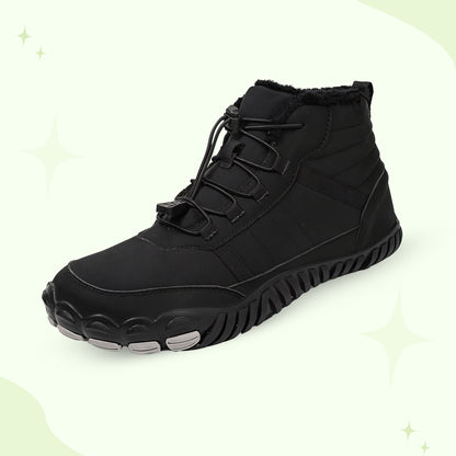 Winter barefoot shoes warm and cozy insulated