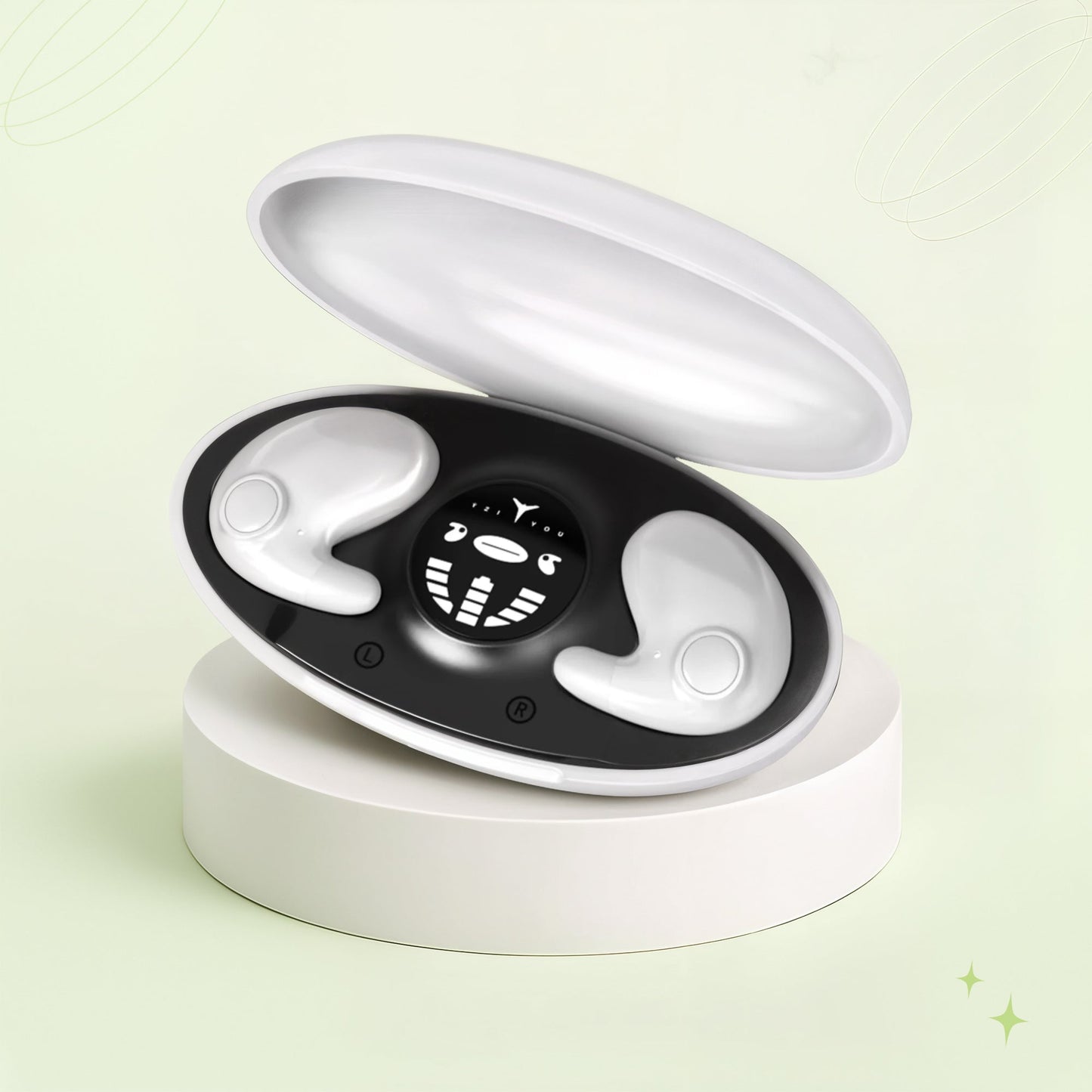 Invisible side-sleeper sleep earbuds for noise blocking