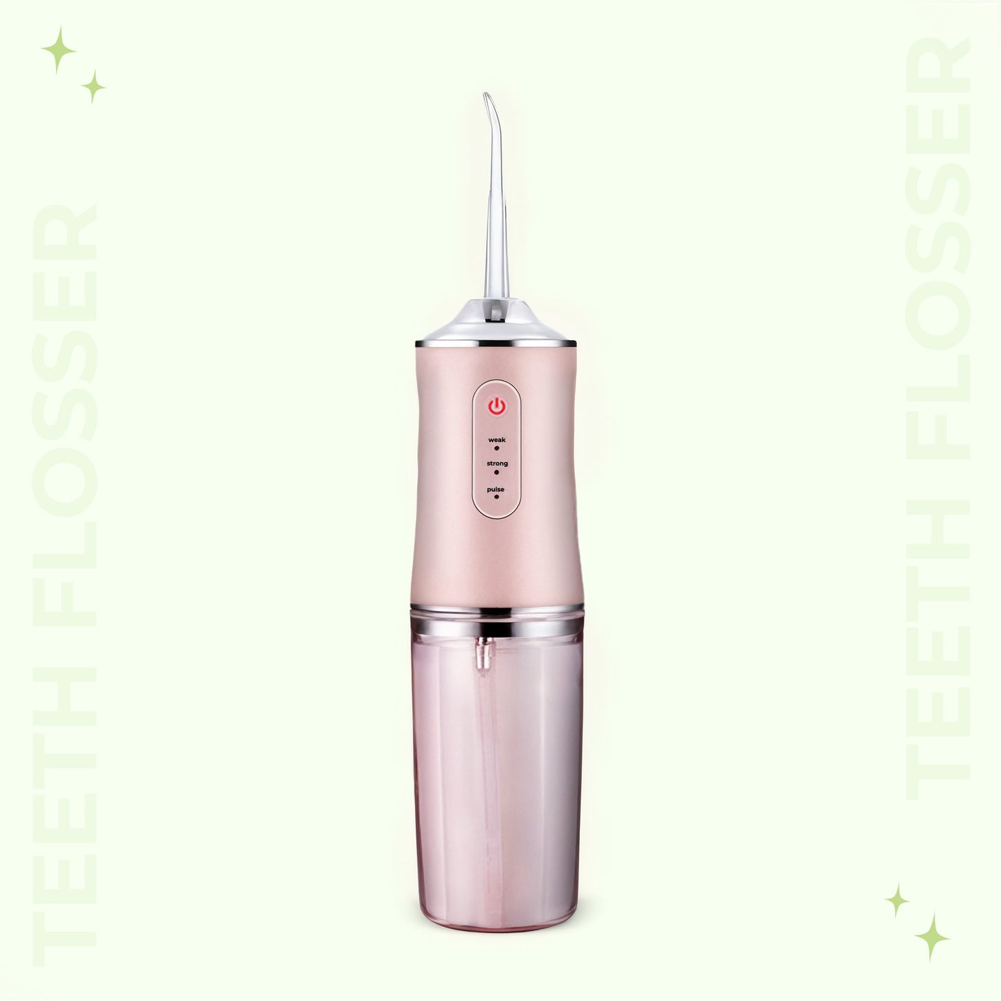 Electric water flosser dental pick for plaque and gum care