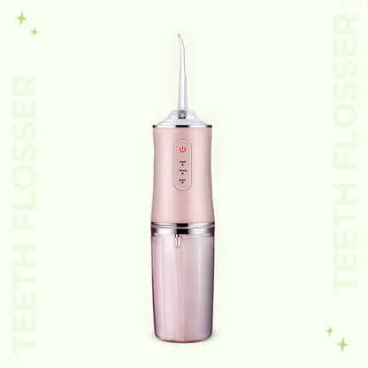Electric water flosser dental pick for plaque and gum care
