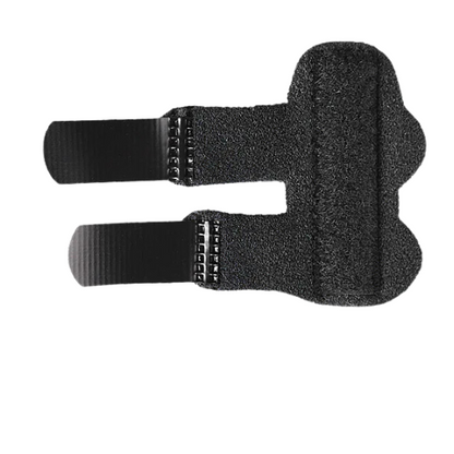 Adjustable trigger finger splint resting brace for tendon recovery