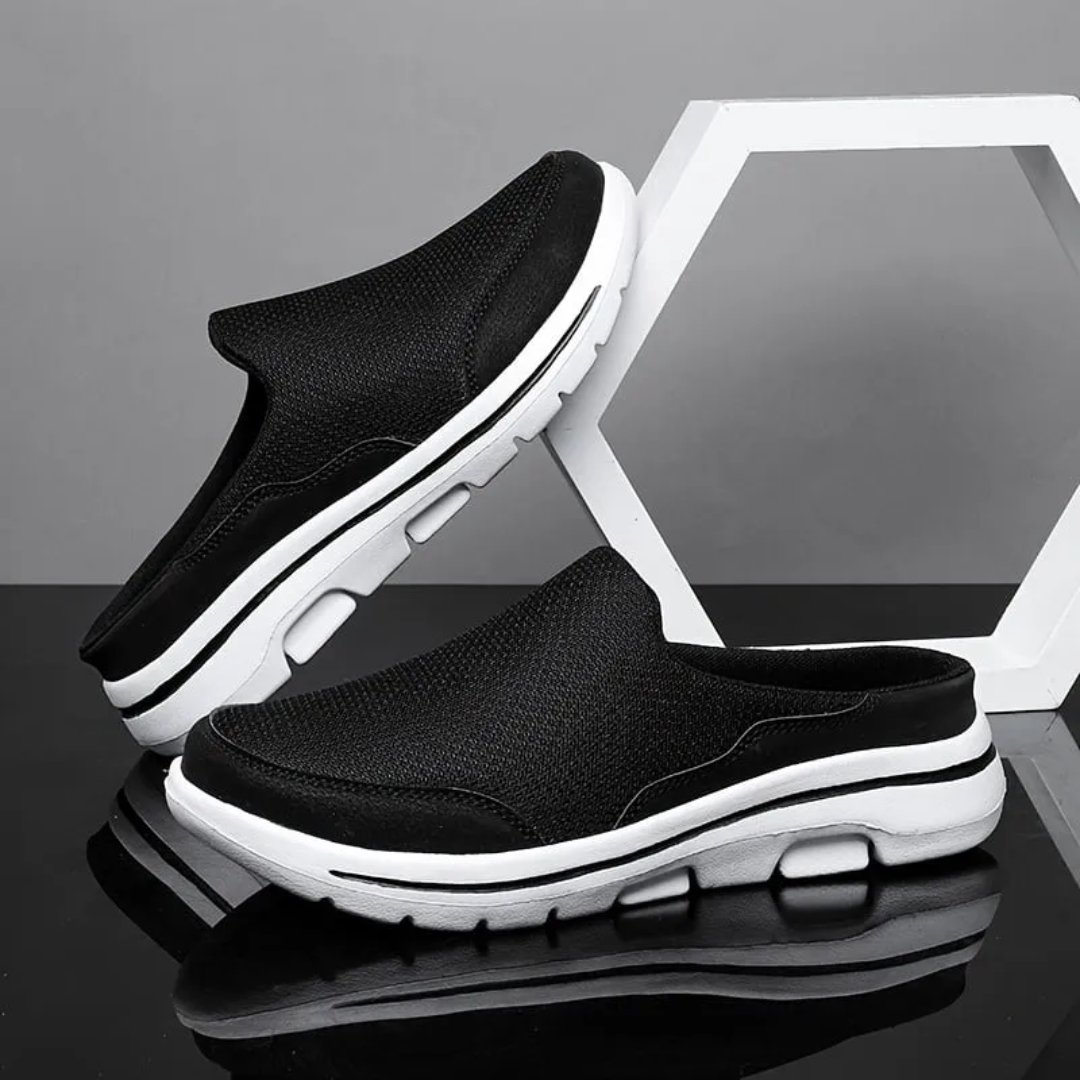 Unisex slip-on sports shoes flexible sole