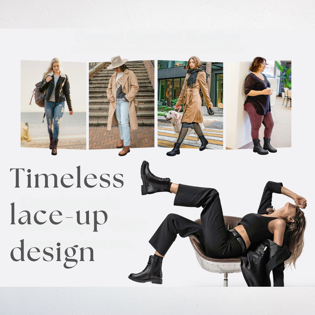 Women's waterproof ankle boots weather-ready