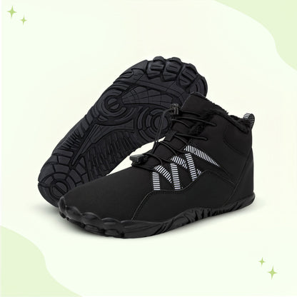 Insulated thermal barefoot shoes for autumn and winter