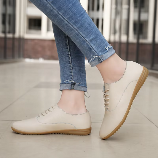 Women's casual flat shoes effortless style with support