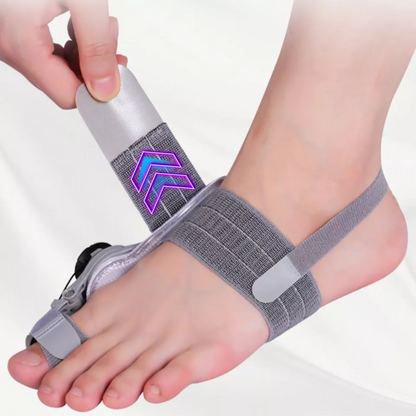 Adjustable orthopedic bunion corrector toe realignment splint