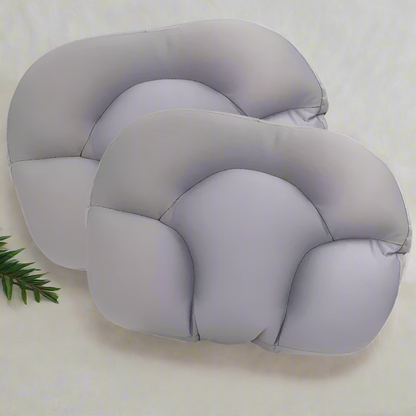 Butterfly contour memory foam cervical pillow for neck pain relief