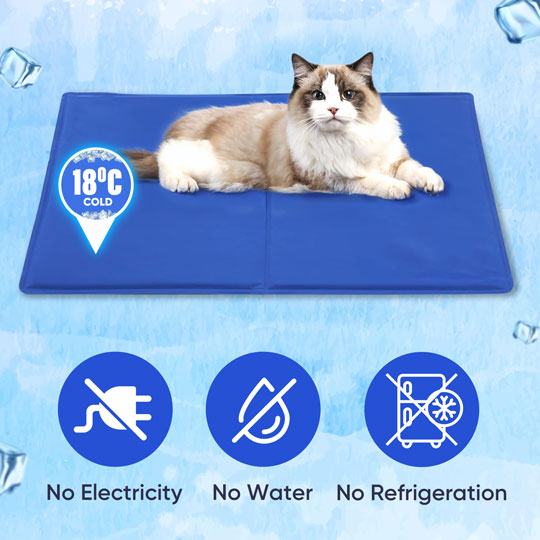 Pet cooling mat all-day cooling comfort